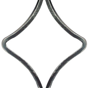 Element tvaru-pika h200, b95, 12x6mm