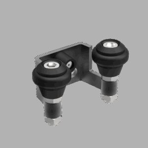 Horný nábeh, Zn, profile 60mm, antracit