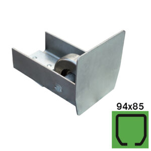 Koliesko dojazdové s krytkou Zn, profile 94x85mm