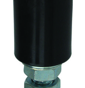 Koliesko-nylonové Zn, D42mm, black