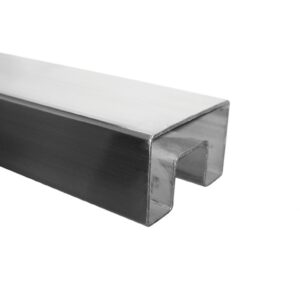 Madlo, nerezové - držiak skla