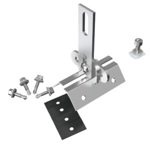 Nastaviteľná konzola pre trapez. plech rovná