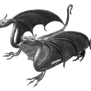 Noša-DRAK h360, 670x400mm, Fe, warnish