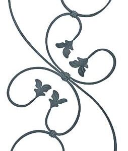 Ornament h860, b347, 12x6mm
