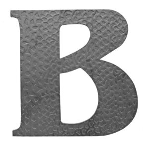 Písmeno kované "B" h170mm