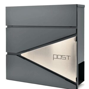 Poštová schránka, Zn + nerez, 370x370x100mm