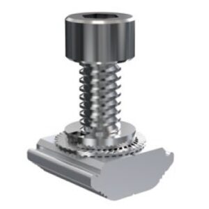 Prizma so skrutkou a podlož. pre hliníkove profily