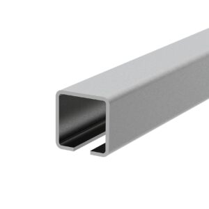 Profil vodiaci spodný INOX, 76x76x3mm, L3m