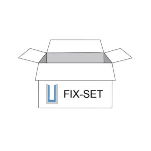 Set - kotvenie pre sklo