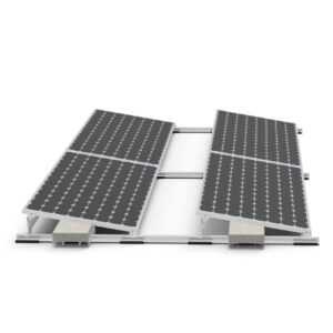 Set pre rovnú strechu 2x2  vých./záp. - PRO S 15°