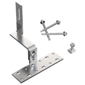 Strešný hák 90°-set škridla keramika/betón