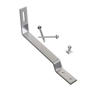 Strešný nerezový hák pevný - set pre plochý šindel