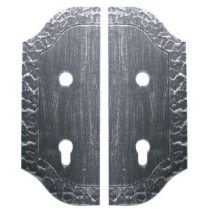 Štítok bránový zdobený 265x105, t3, 90, d18,5mm