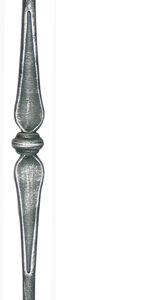 Tyč kovaná h900, b27, D12mm