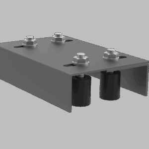 Vedenie horné 4 rolky, Zn, antracit