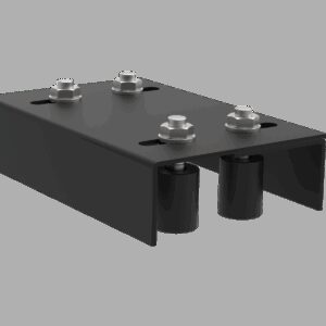 Vedenie horné 4 rolky, Zn, čierne