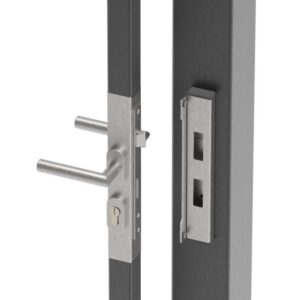 Zámkový set 40x40 AISI 304