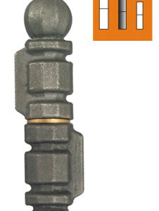 Záves ozdobný D25, L130mm